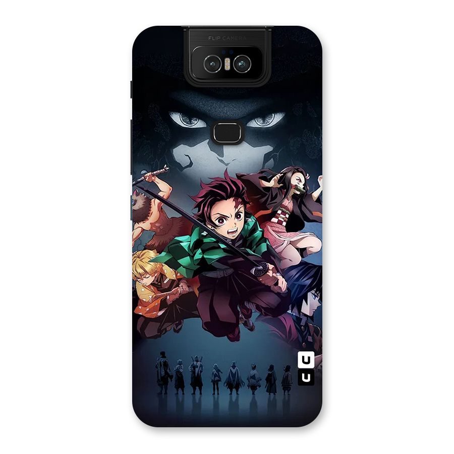Team Demon Slayer Back Case for Zenfone 6z