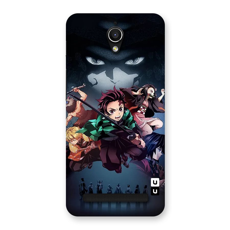 Team Demon Slayer Back Case for Zenfone Go