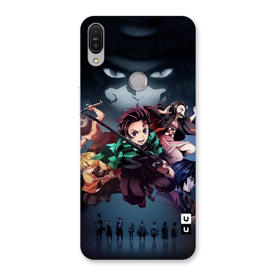 Team Demon Slayer Back Case for Zenfone Max Pro M1