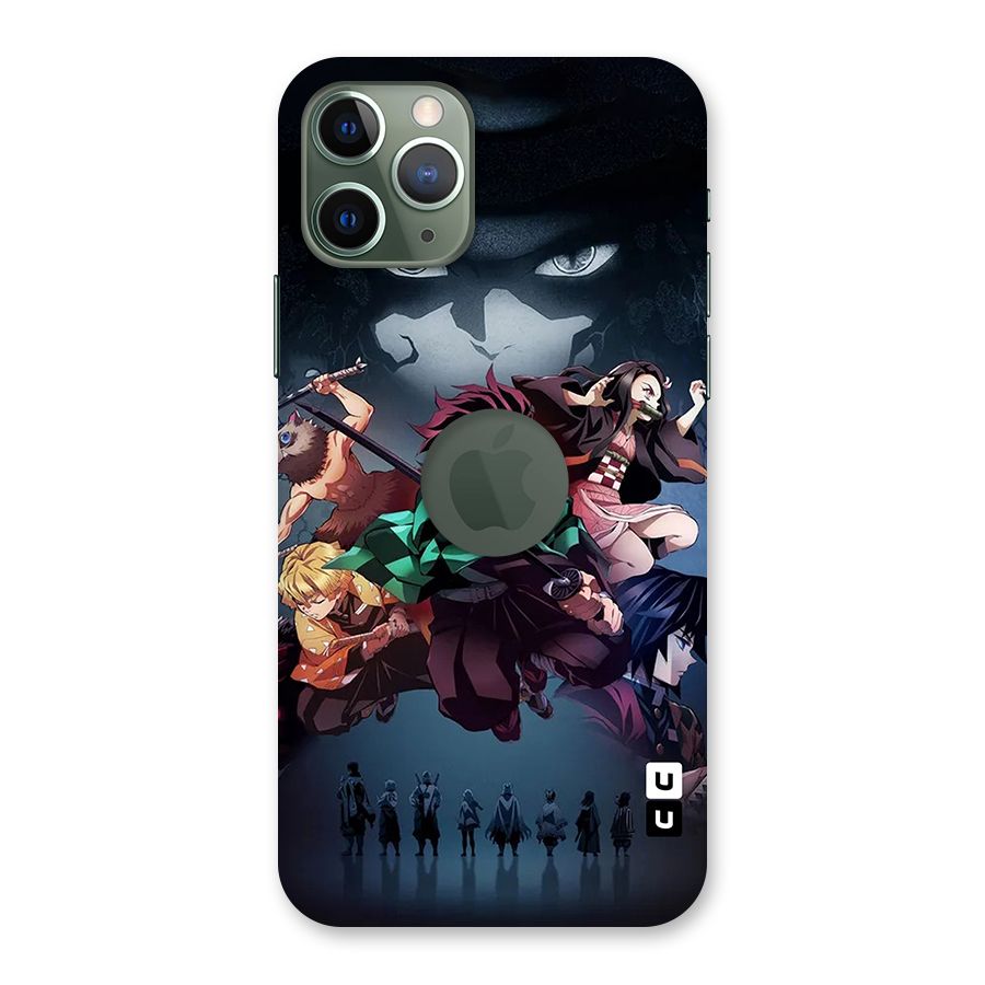 Team Demon Slayer Back Case for iPhone 11 Pro Logo Cut