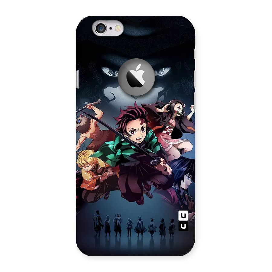 Team Demon Slayer Back Case for iPhone 6 Logo Cut