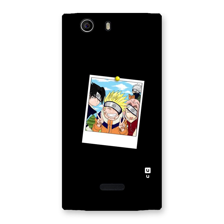 Team Kakashi Cute Back Case for Canvas Nitro 2 E311