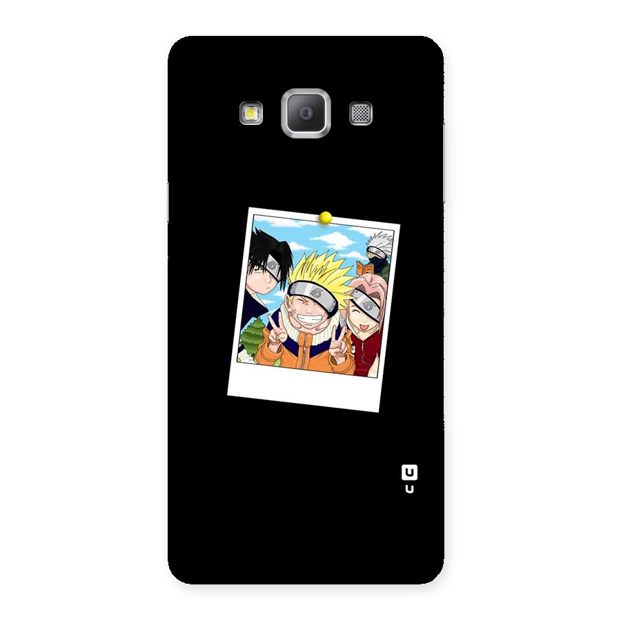 Team Kakashi Cute Back Case for Galaxy A7