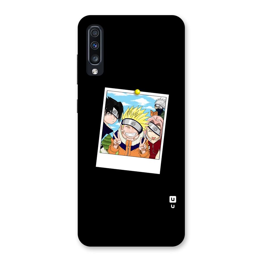 Team Kakashi Cute Back Case for Galaxy A70