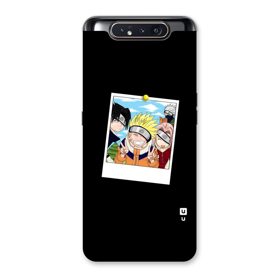 Team Kakashi Cute Back Case for Galaxy A80