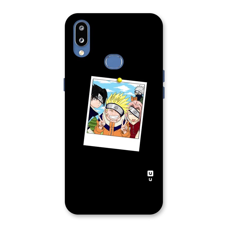 Team Kakashi Cute Back Case for Galaxy M01s