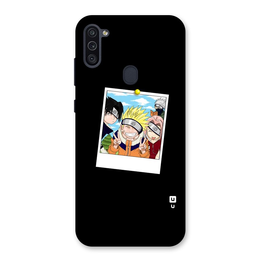 Team Kakashi Cute Back Case for Galaxy M11