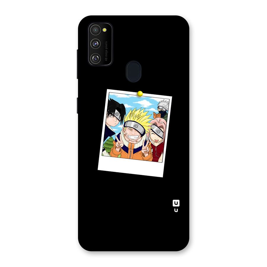 Team Kakashi Cute Back Case for Galaxy M21