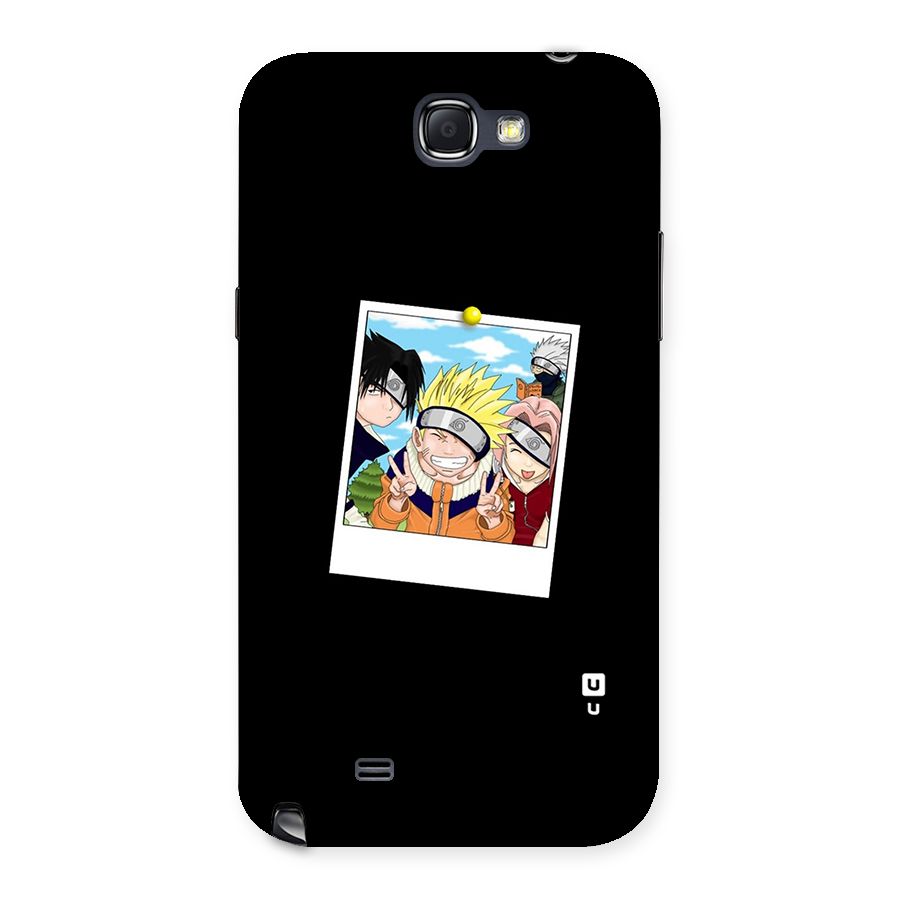 Team Kakashi Cute Back Case for Galaxy Note 2