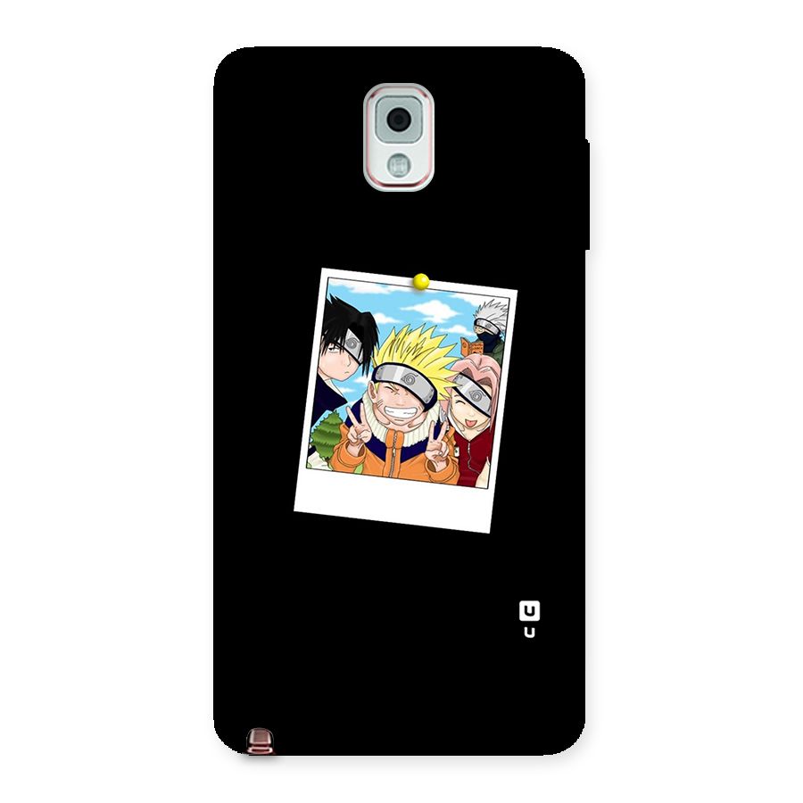 Team Kakashi Cute Back Case for Galaxy Note 3