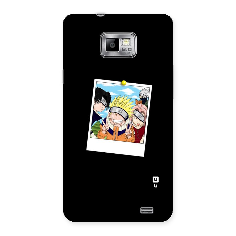 Team Kakashi Cute Back Case for Galaxy S2