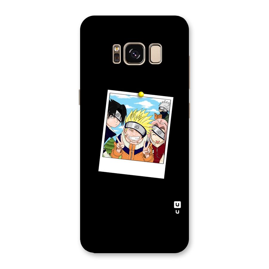 Team Kakashi Cute Back Case for Galaxy S8