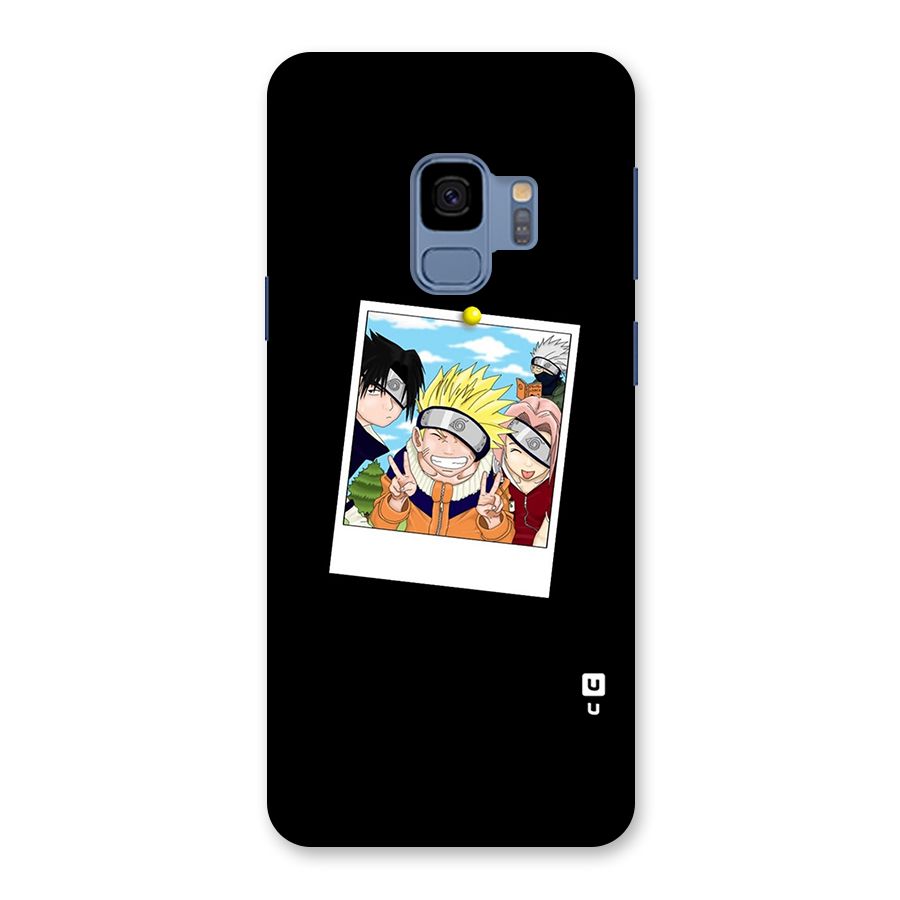 Team Kakashi Cute Back Case for Galaxy S9