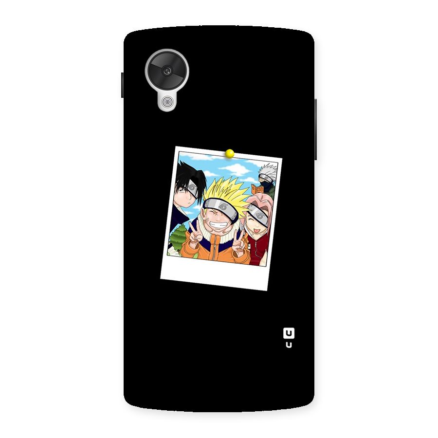 Team Kakashi Cute Back Case for Google Nexsus 5