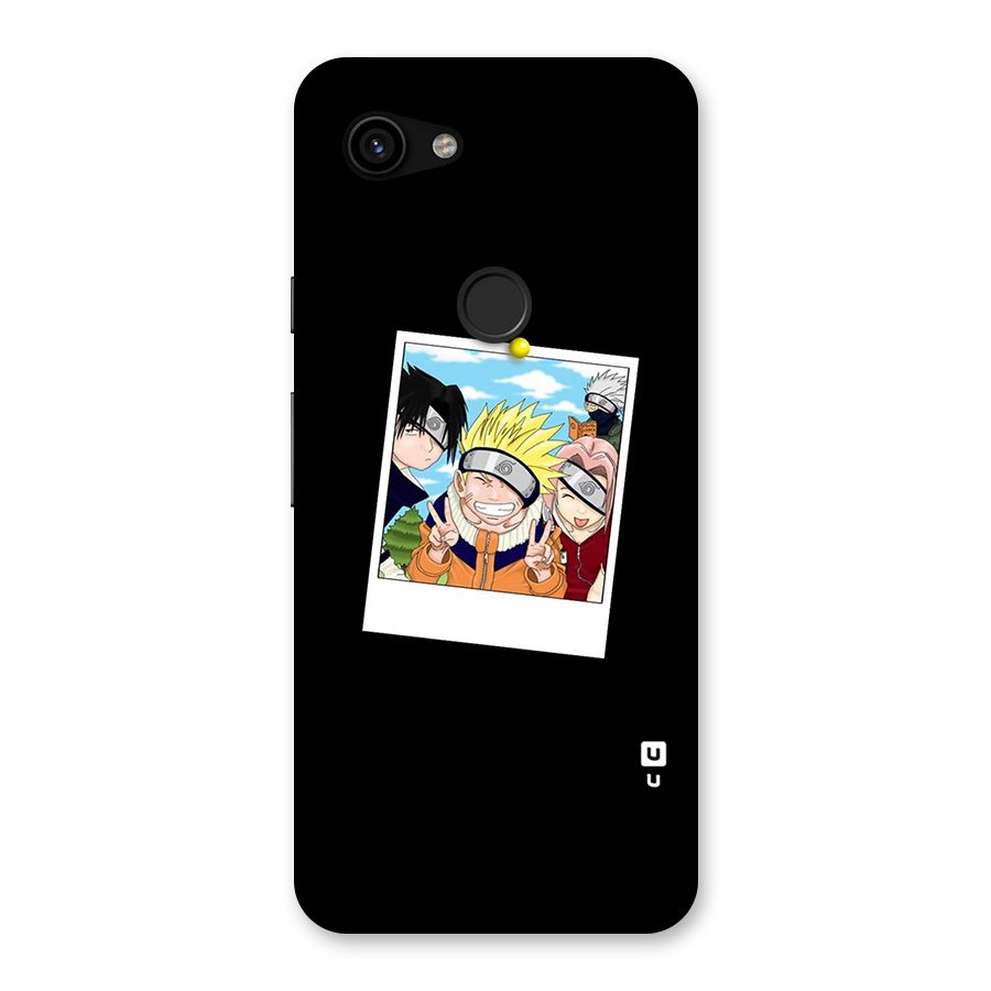 Team Kakashi Cute Back Case for Google Pixel 3a