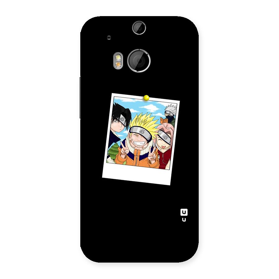 Team Kakashi Cute Back Case for HTC One M8