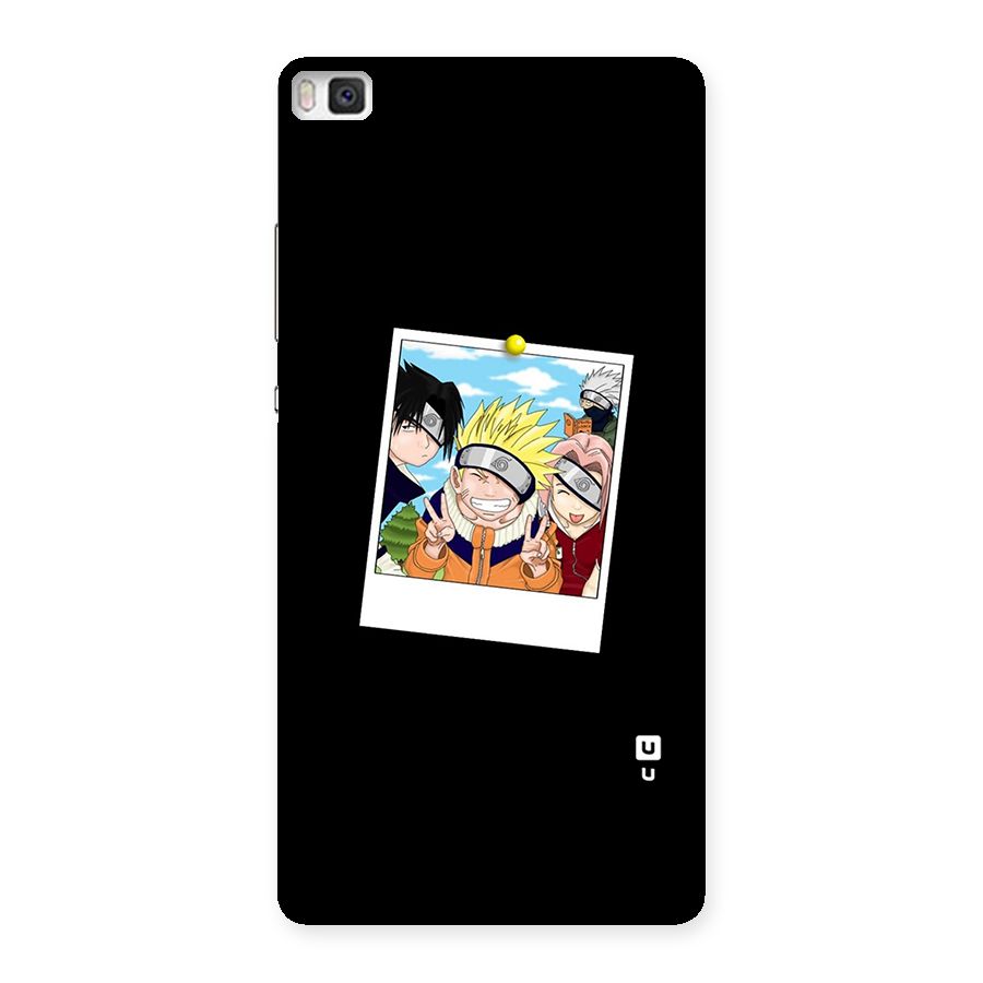Team Kakashi Cute Back Case for Huawei P8