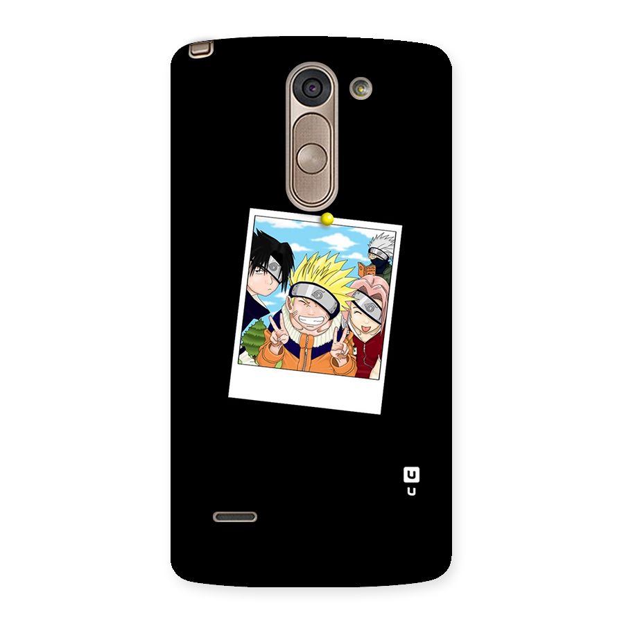 Team Kakashi Cute Back Case for LG G3 Stylus