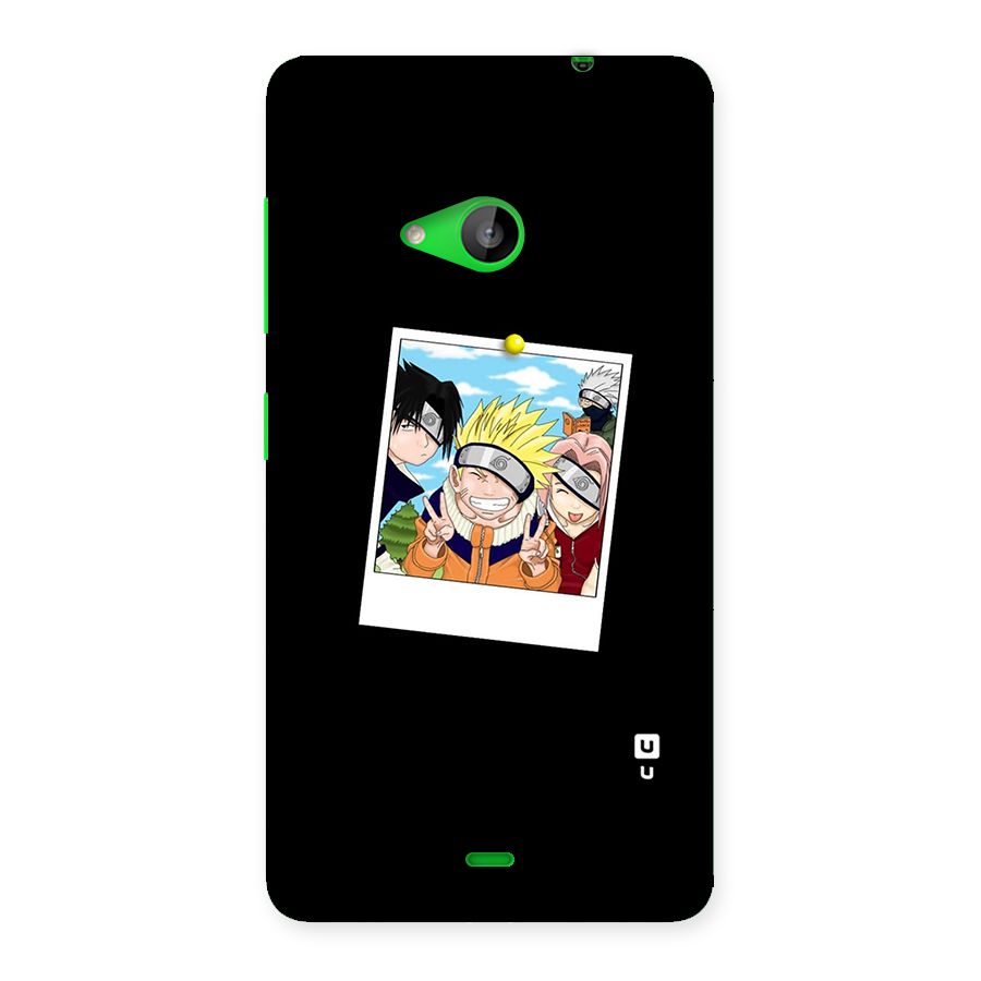 Team Kakashi Cute Back Case for Lumia 535