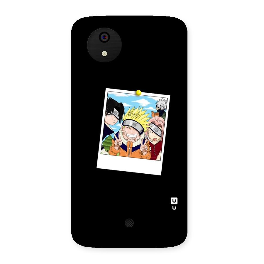 Team Kakashi Cute Back Case for Micromax Canvas A1