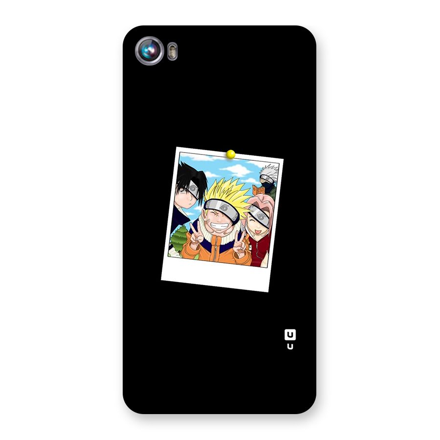 Team Kakashi Cute Back Case for Micromax Canvas Fire 4 A107