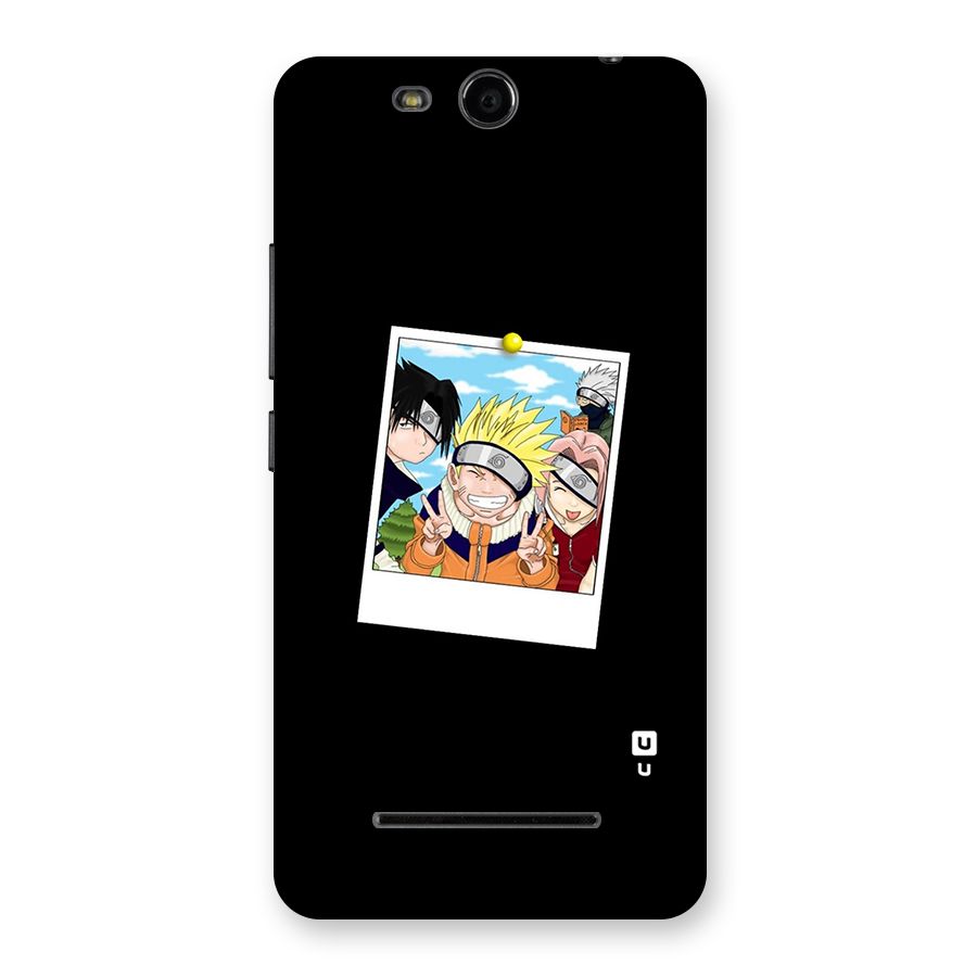 Team Kakashi Cute Back Case for Micromax Canvas Juice 3 Q392