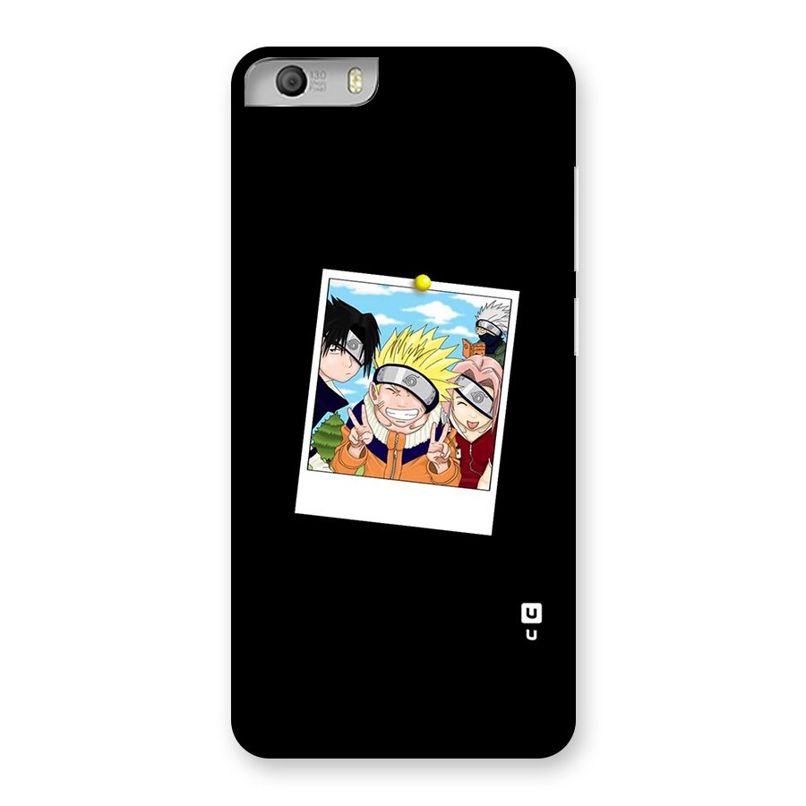 Team Kakashi Cute Back Case for Micromax Canvas Knight 2