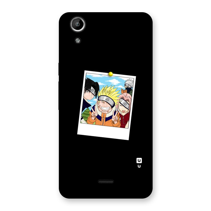 Team Kakashi Cute Back Case for Micromax Canvas Selfie Lens Q345