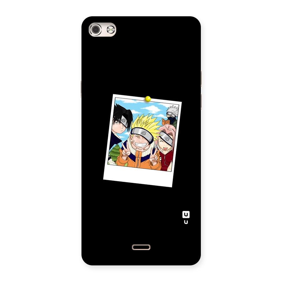 Team Kakashi Cute Back Case for Micromax Canvas Silver 5