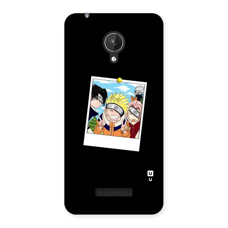 Team Kakashi Cute Back Case for Micromax Canvas Spark Q380