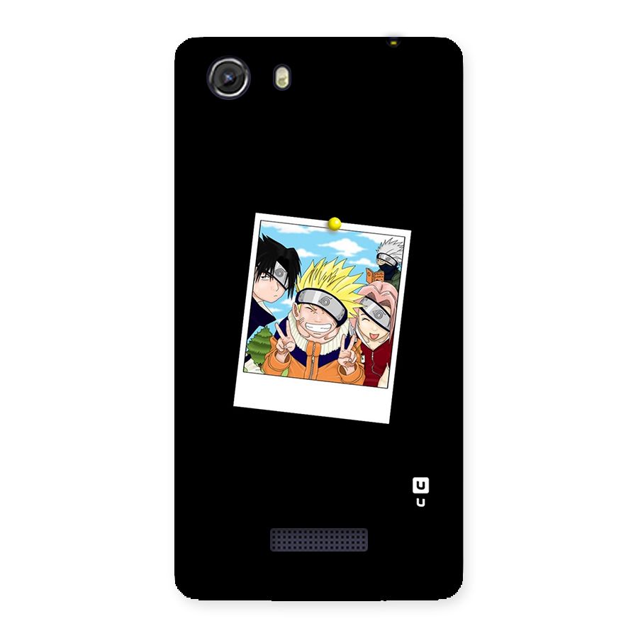 Team Kakashi Cute Back Case for Micromax Unite 3