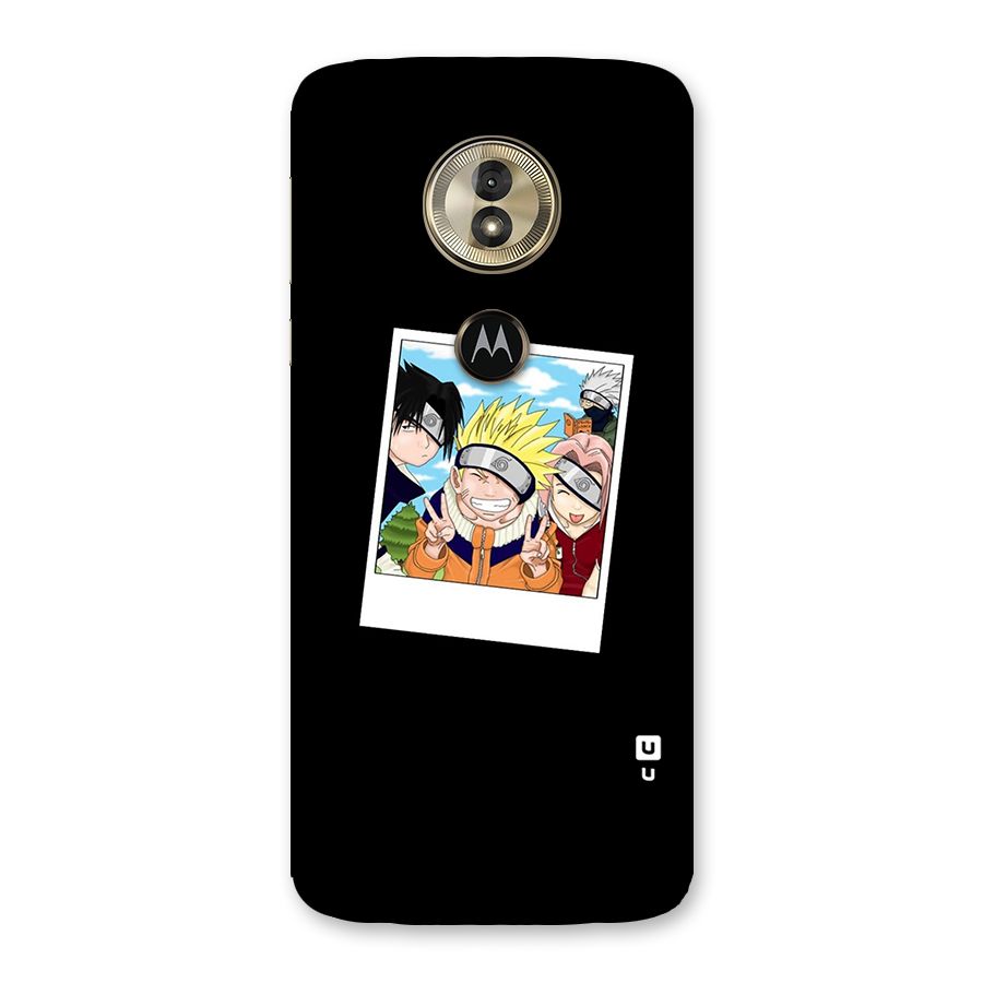 Team Kakashi Cute Back Case for Moto G6 Play