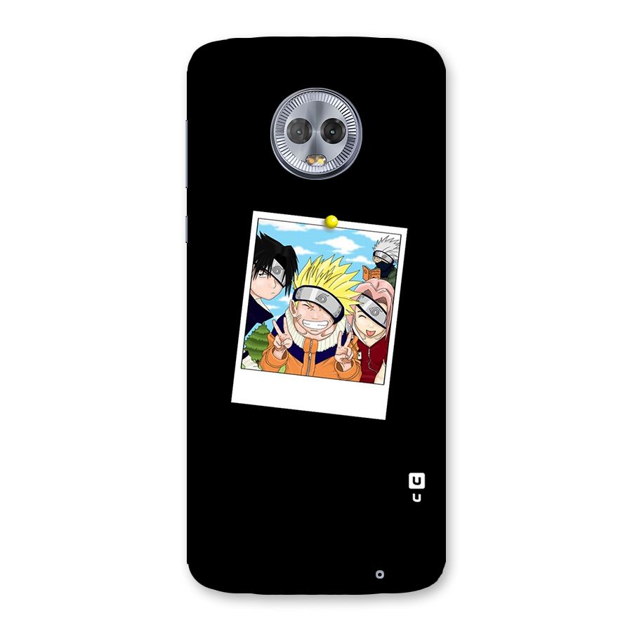 Team Kakashi Cute Back Case for Moto G6 Plus