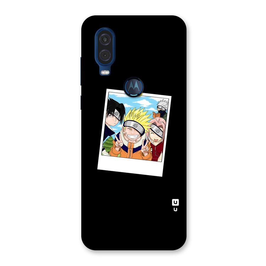 Team Kakashi Cute Back Case for Motorola One Vision