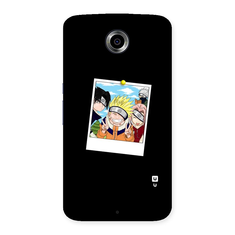 Team Kakashi Cute Back Case for Nexsus 6