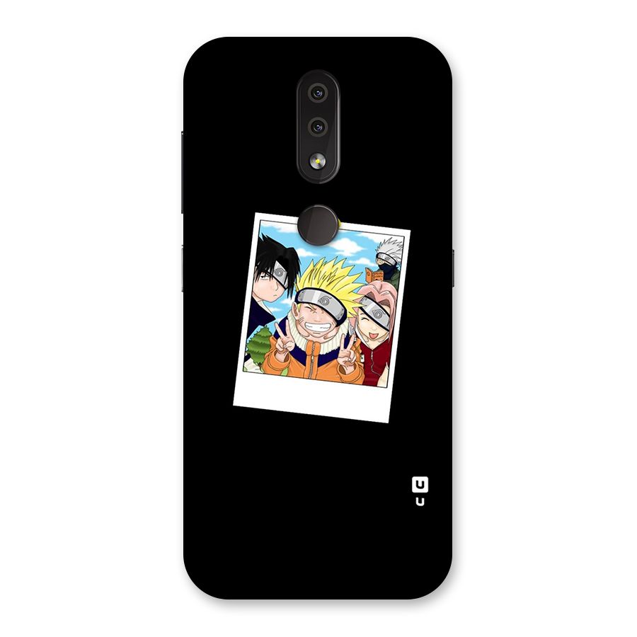 Team Kakashi Cute Back Case for Nokia 4.2