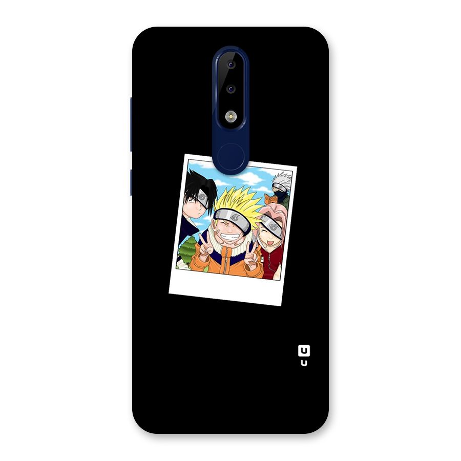 Team Kakashi Cute Back Case for Nokia 5.1 Plus