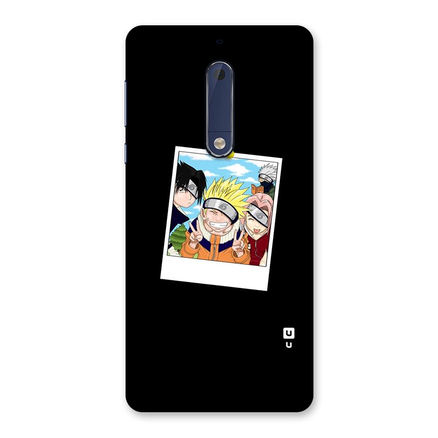 Team Kakashi Cute Back Case for Nokia 5