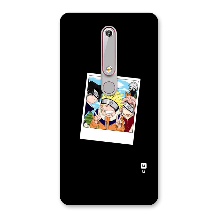 Team Kakashi Cute Back Case for Nokia 6.1