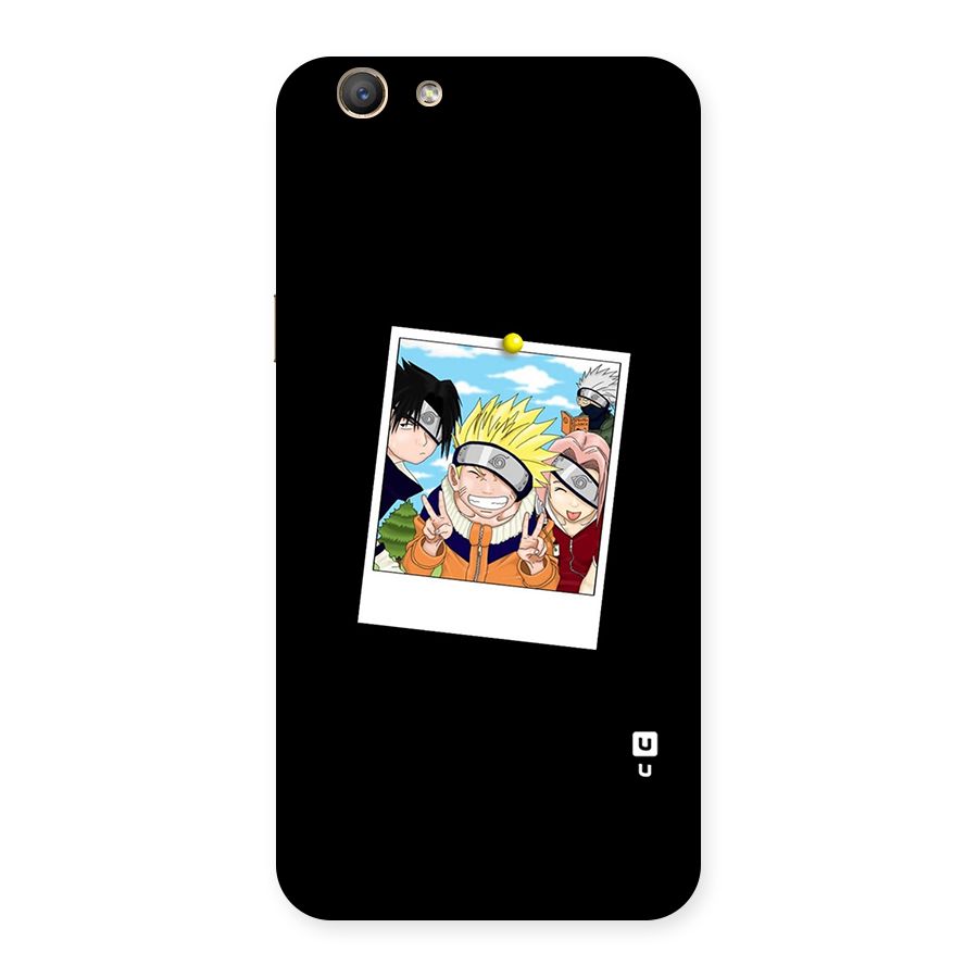 Team Kakashi Cute Back Case for Oppo F1s