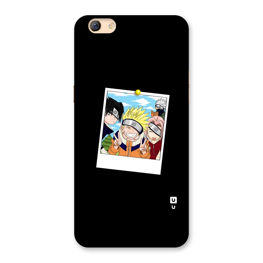 Team Kakashi Cute Back Case for Oppo F3 Plus