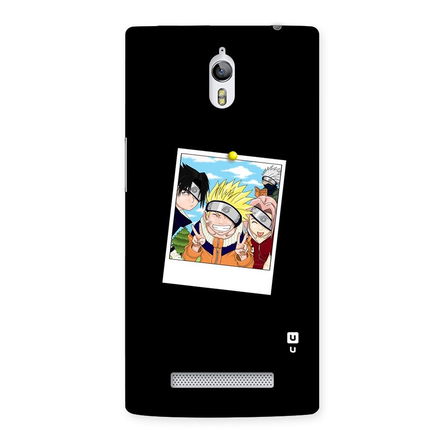 Team Kakashi Cute Back Case for Oppo Find 7