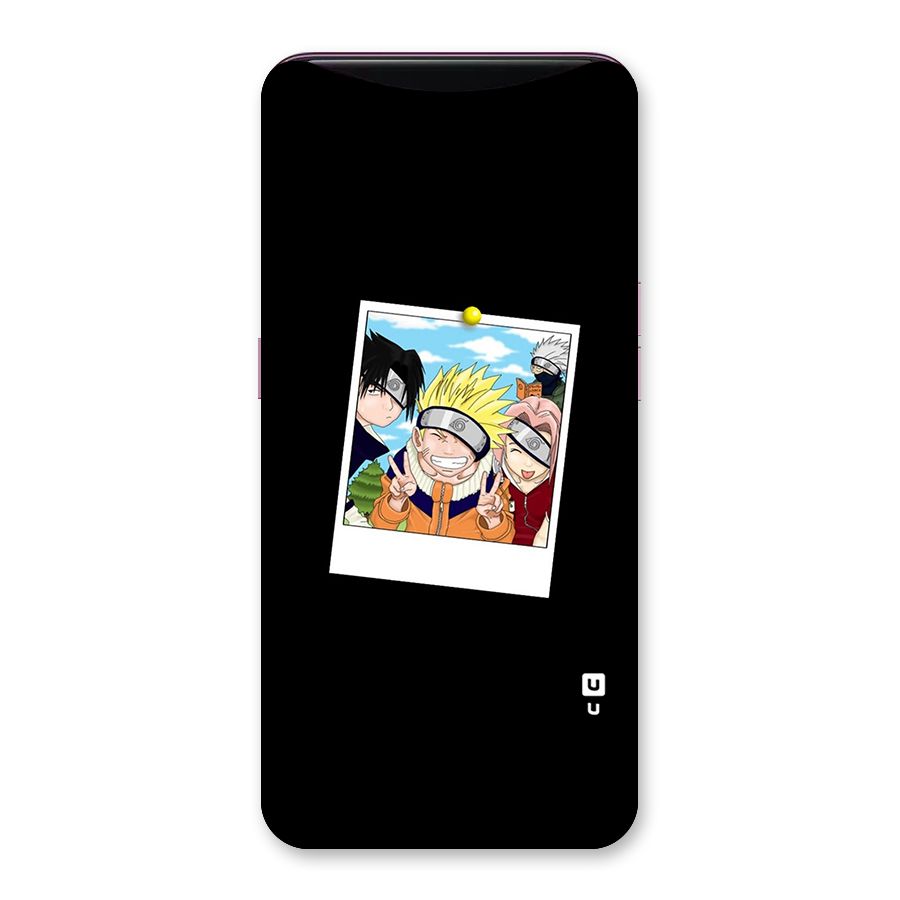 Team Kakashi Cute Back Case for Oppo Find X