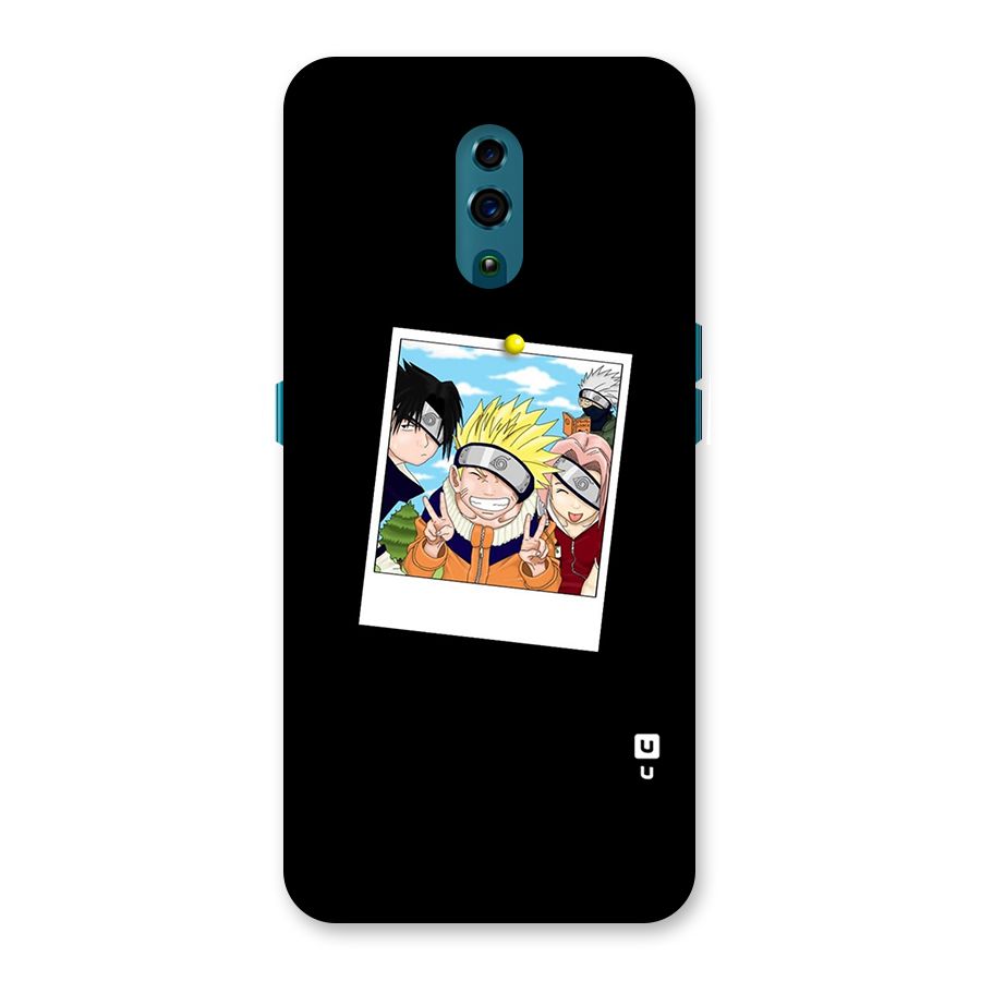 Team Kakashi Cute Back Case for Oppo Reno