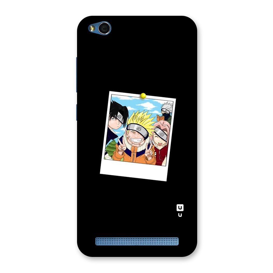 Team Kakashi Cute Back Case for Redmi 5A