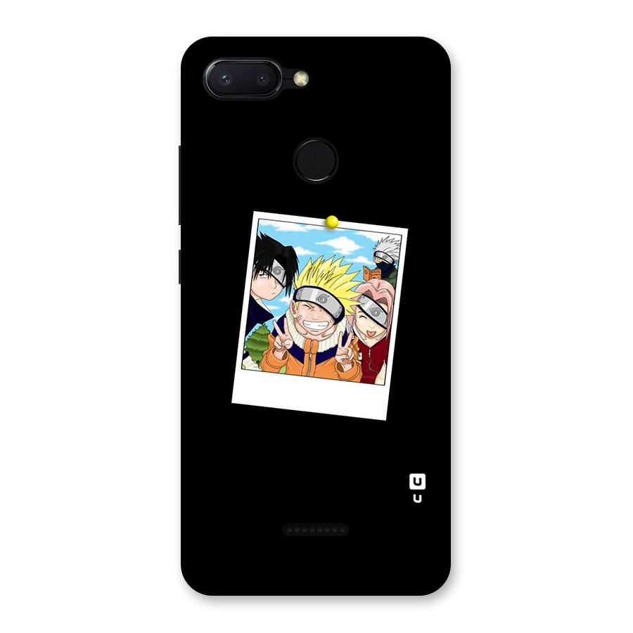 Team Kakashi Cute Back Case for Redmi 6
