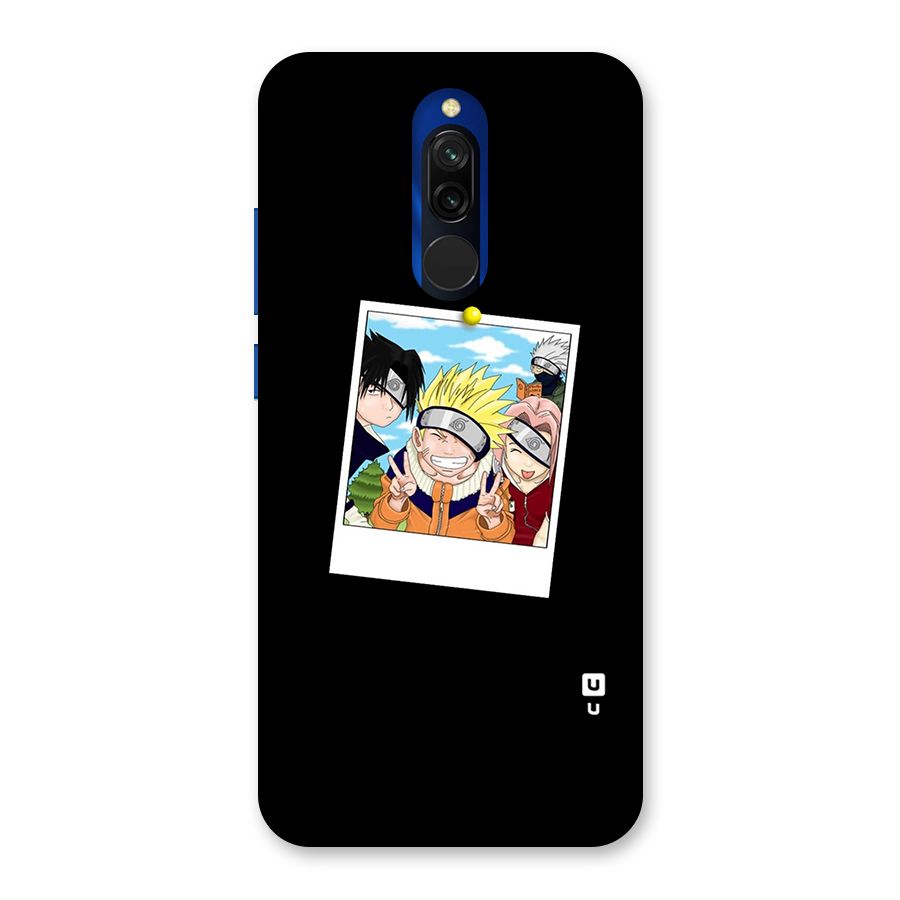 Team Kakashi Cute Back Case for Redmi 8