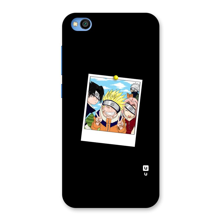 Team Kakashi Cute Back Case for Redmi Go