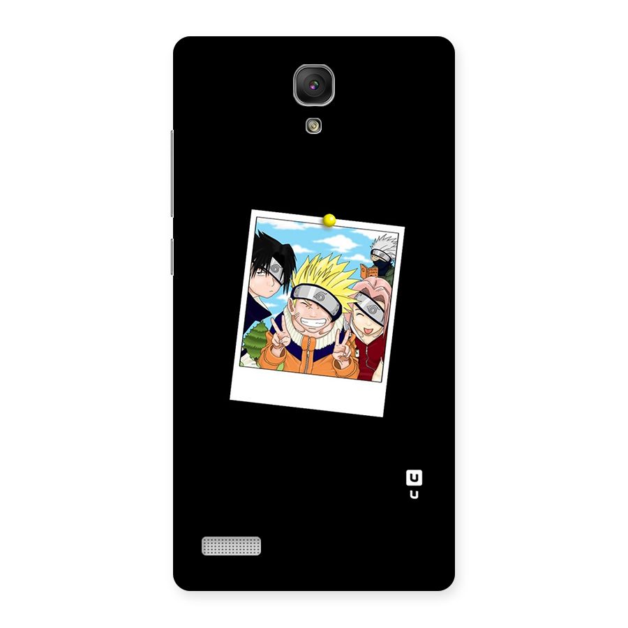 Team Kakashi Cute Back Case for Redmi Note Prime