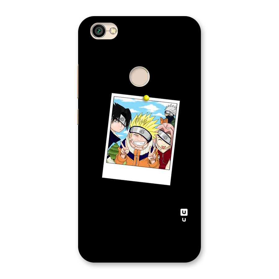 Team Kakashi Cute Back Case for Redmi Y1 2017